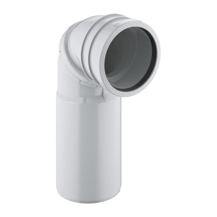 Pipe d'évacuation WC - GROHE - Orientable 90° - Rapid SL - Pour réservoirs encastrés universels ou les bâtis-supports équi Pipe d'évacuation WC - GROHE - Orientable 90° - Rapid SL - Pour réservoirs encastrés universels ou les bâtis-supports équi