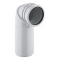 Pipe d'évacuation WC - GROHE - Orientable 90° - Rapid SL - Pour réservoirs encastrés universels ou les bâtis-supports équi Pipe d'évacuation WC - GROHE - Orientable 90° - Rapid SL - Pour réservoirs encastrés universels ou les bâtis-supports équi
