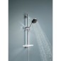Ensemble de douche avec pommeau 2 jets, barre, flexible et tablette - GROHE Vitalio Comfort 110 26929001 - Economie d'eau - Chro