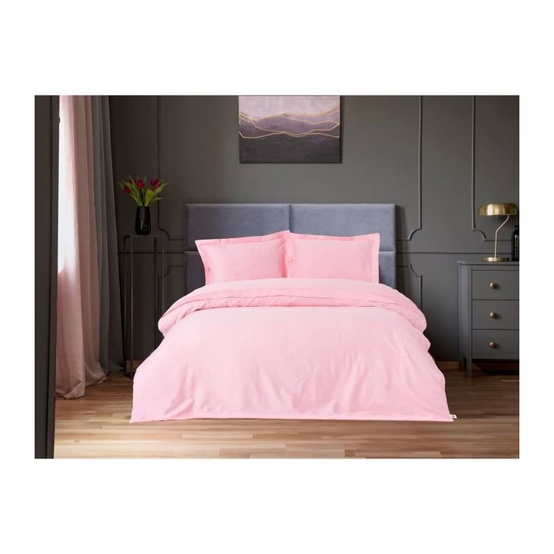 Parure de lit - 1 housse de couette 220 x 240 cm + 2 taies d'oreiller Parure de lit - 1 housse de couette 220 x 240 cm + 2 taies d'oreiller