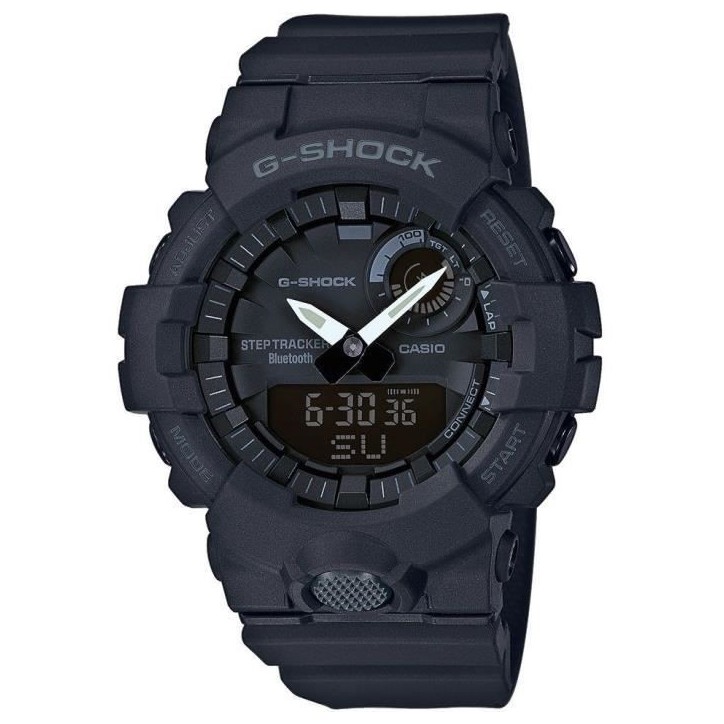Montre - CASIO - G-Shock G-SQUAD - Homme - Noir - Bluetooth Smart - Résistance aux chocs