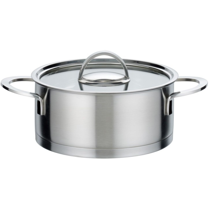 GSW Elegance - Batterie de cuisine 9 pieces en acier inoxydable - Tous feux dont induction GSW Elegance - Batterie de cuisine 9 pieces en acier inoxydable - Tous feux dont induction