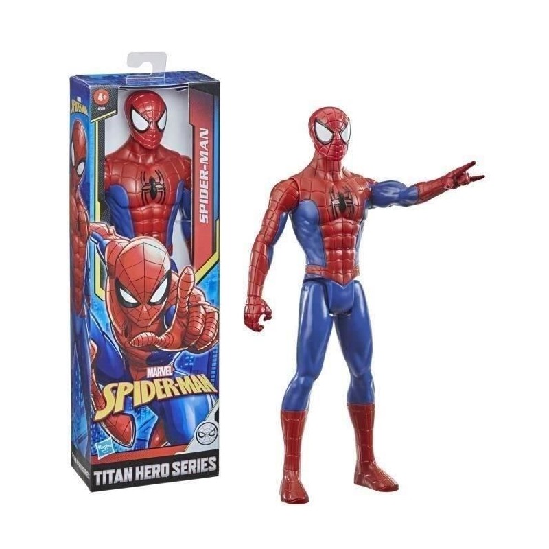 Figurine Spider-Man 30 cm, Jouet Titan Hero Series pour enfant, des 4 Figurine Spider-Man 30 cm, Jouet Titan Hero Series pour enfant, des 4