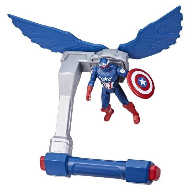 Figurine Captain America Commandes de vol, Marvel Epic Hero Series Captain America: Brave New World, des 4 ans Figurine Captain America Commandes de vol, Marvel Epic Hero Series Captain America: Brave New World, des 4 ans