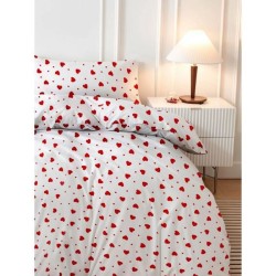 Parure de lit - 1 housse de couette 220 x 240 cm + 2 taies d'oreiller