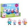 Peppa Pig Peppa et sa famille de 5, coffret de figurines, jouets prés Peppa Pig Peppa et sa famille de 5, coffret de figurines, jouets prés