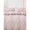 Parure de lit - 1 housse de couette 220 x 240 cm + 2 taies d'oreiller