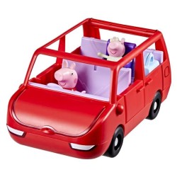 Peppa Pig La grande voiture familiale, coffret avec véhicule et 2 fi