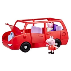 Peppa Pig La grande voiture familiale, coffret avec véhicule et 2 fi
