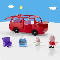 Peppa Pig La grande voiture familiale, coffret avec véhicule et 2 fi