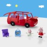 Peppa Pig La grande voiture familiale, coffret avec véhicule et 2 fi