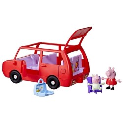 Peppa Pig La grande voiture familiale, coffret avec véhicule et 2 fi