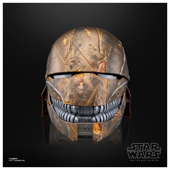 Casque The Stranger électronique premium, article de cosplay pour adulte, Star Wars The Black Series