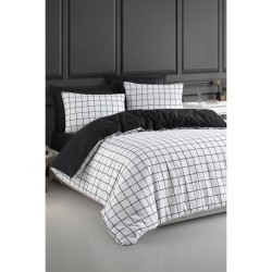 Parure de lit - 1 housse de couette 220 x 240 cm + 2 taies d'oreiller