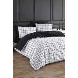 Parure de lit - 1 housse de couette 220 x 240 cm + 2 taies d'oreiller