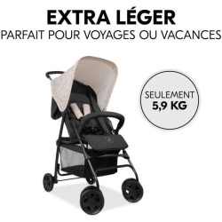 HAUCK - Poussette canne - SPORT - Pliable & inclinable - Capote Pare-S