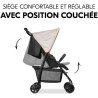 HAUCK - Poussette canne - SPORT - Pliable & inclinable - Capote Pare-S