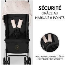 HAUCK - Poussette canne - SPORT - Pliable & inclinable - Capote Pare-S