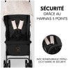 HAUCK - Poussette canne - SPORT - Pliable & inclinable - Capote Pare-S