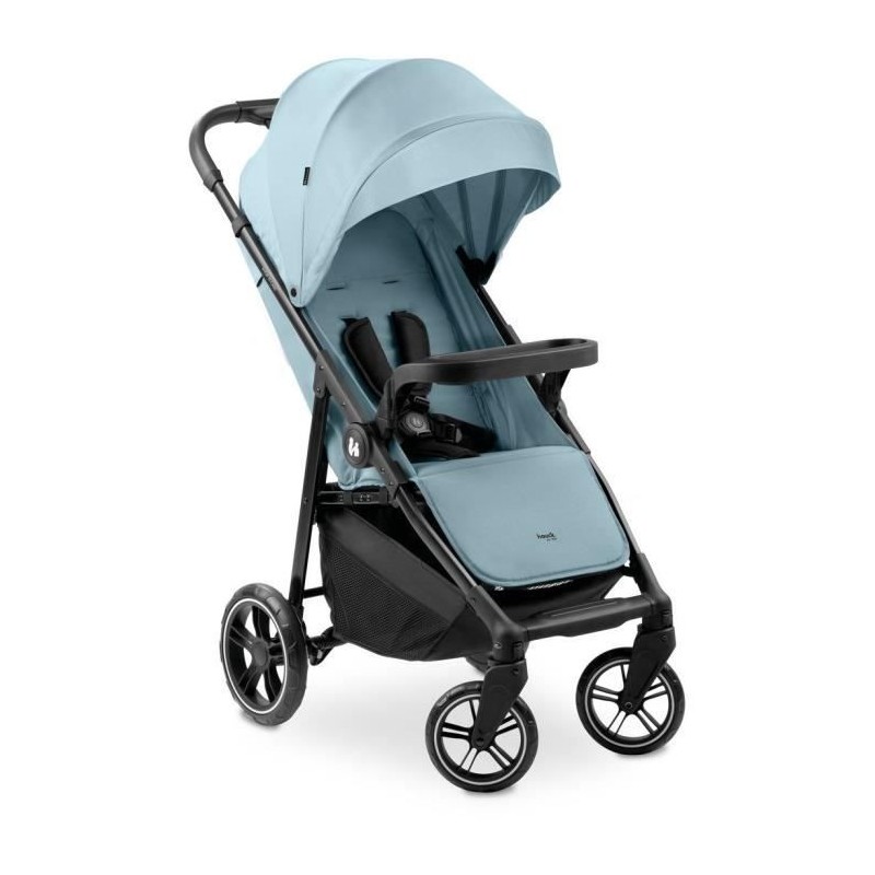 HAUCK - Poussette compacte - SHOP N CARE - 4 roues - Bleu