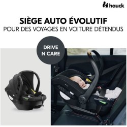 Siege auto - HAUCK - DRIVE N CARE - Groupe 0+ - I-Size - Réducteur -