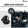 Siege auto - HAUCK - DRIVE N CARE - Groupe 0+ - I-Size - Réducteur -