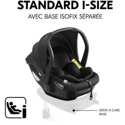 Siege auto - HAUCK - DRIVE N CARE - Groupe 0+ - I-Size - Réducteur -