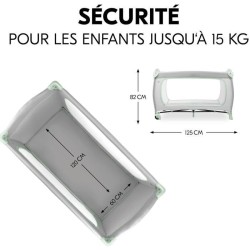 Lit de voyage - HAUCK - SLEEP N PLAY GO PLUS - 60 x 120 cm - Des la na