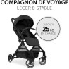 HAUCK - Poussette compacte - TRAVEL N CARE - 4 roues - Pliage a 1 main
