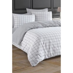 Parure de lit - 1 housse de couette 220 x 240 cm + 2 taies d'oreiller
