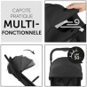 HAUCK - Poussette compacte - TRAVEL N CARE - 4 roues - Pliage a 1 main