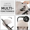 HAUCK - Poussette compacte - TRAVEL N CARE - 4 roues - Pliage a 1 main