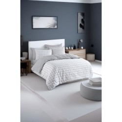 Parure de lit - 1 housse de couette 220 x 240 cm + 2 taies d'oreiller