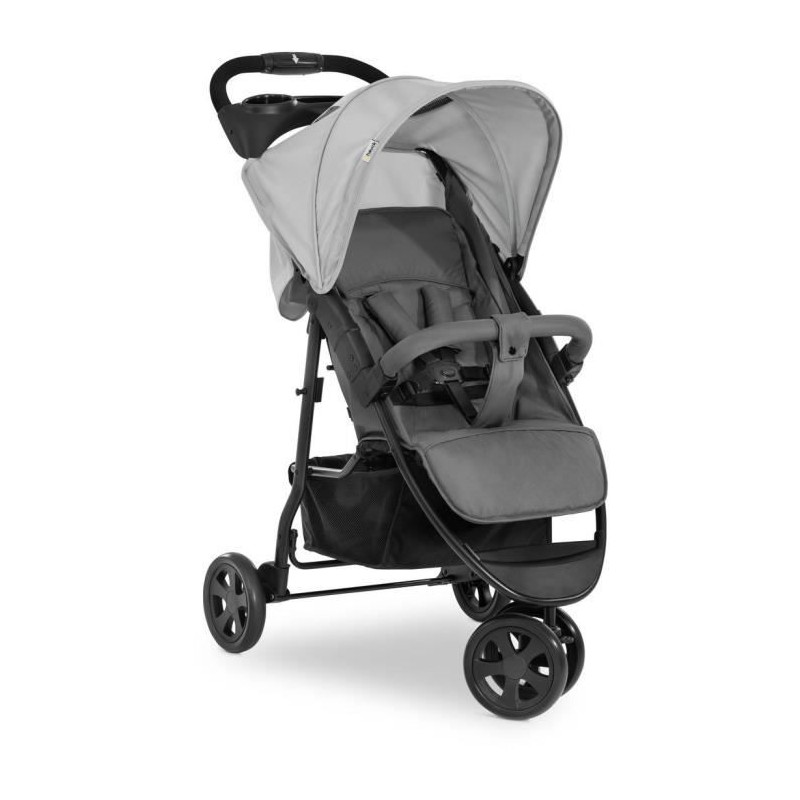 HAUCK - Poussette compacte - CITI NEO II - 3 roues - Gris