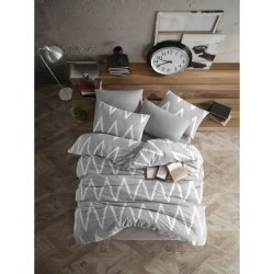Parure de lit - 1 housse de couette 220 x 240 cm + 2 taies d'oreiller