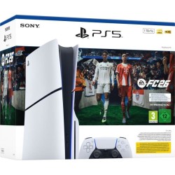 Pack PS5 Standard : Console PlayStation 5 (modele Slim) + FC26 (code d