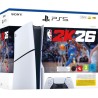 Pack PS5 Standard : Console PlayStation 5 (modele Slim) + NBA 2K26 (co Pack PS5 Standard : Console PlayStation 5 (modele Slim) + NBA 2K26 (co