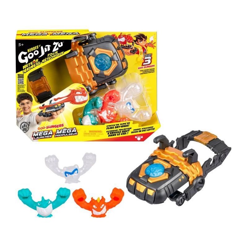 Mega lanceur - Jeu de tir - HERoeS OF GOO JIT ZU - 3 Goo Slingers