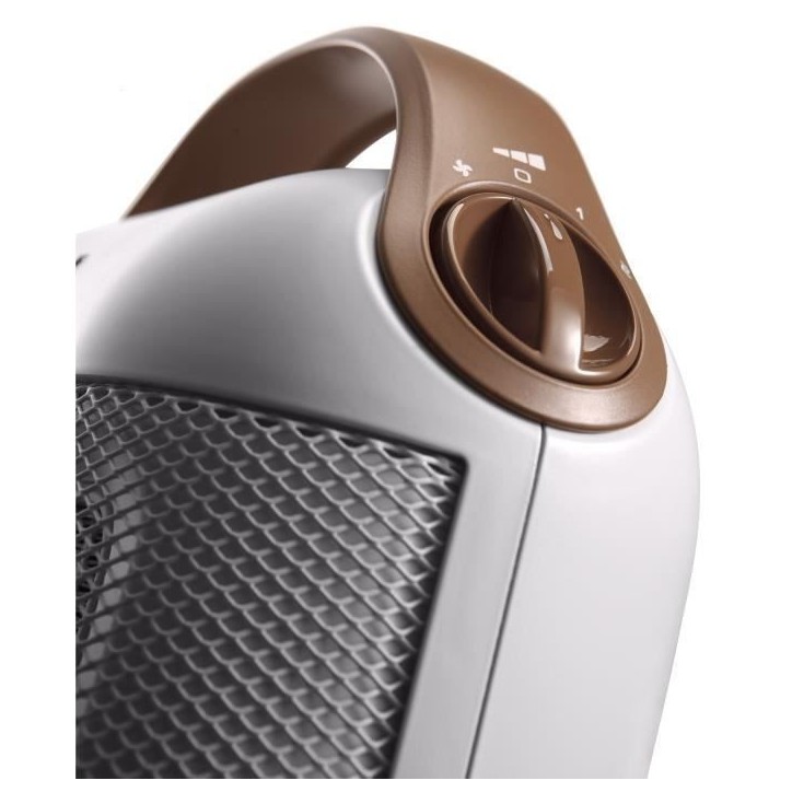 DELONGHI HFX30C18 Radiateur Soufflant céramique mobile - Ventilateur - 2 puissances DELONGHI HFX30C18 Radiateur Soufflant céramique mobile - Ventilateur - 2 puissances