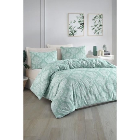 Parure de lit - 1 housse de couette 220 x 240 cm + 2 taies d'oreiller