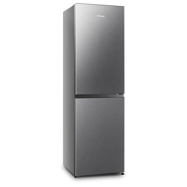 Réfrigérateur combiné - HISENSE - RB327N4ADD - 2 portes - 256 L - No Frost (Sans givre) - Argent - L 55 x 55,7 x H 182,4 cm