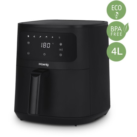 Friteuse sans huile HKoeNIG - FRY840 - Capacité 4L - 6 programmes de cuisson - 1300W