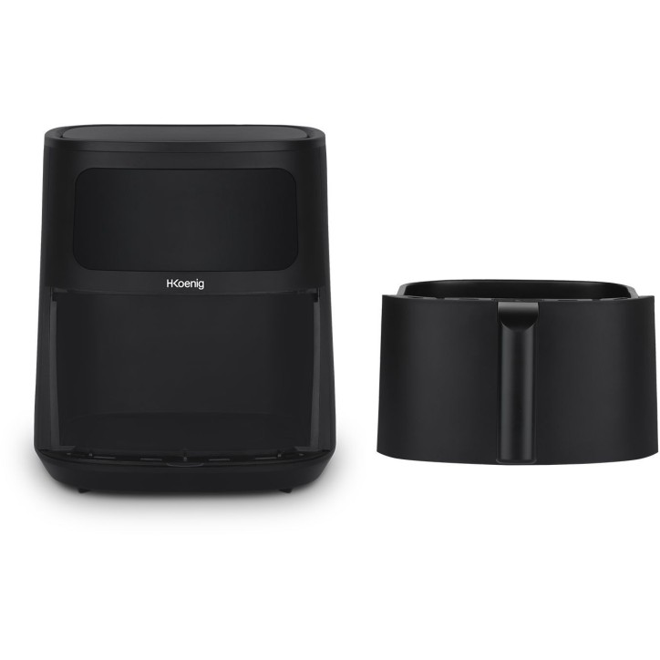 Friteuse sans huile HKoeNIG - FRY840 - Capacité 4L - 6 programmes de cuisson - 1300W Friteuse sans huile HKoeNIG - FRY840 - Capacité 4L - 6 programmes de cuisson - 1300W