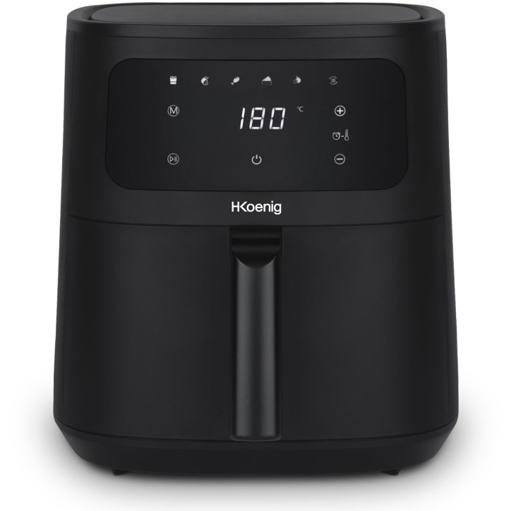 Friteuse sans huile HKoeNIG - FRY880 - Capacité 8L - 6 programmes de cuisson - 1700W Friteuse sans huile HKoeNIG - FRY880 - Capacité 8L - 6 programmes de cuisson - 1700W