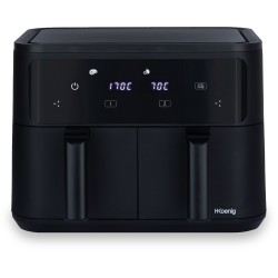 Friteuse sans huile HKoeNIG - FRY900 - Capacité 9L - Double cuve 4,5L