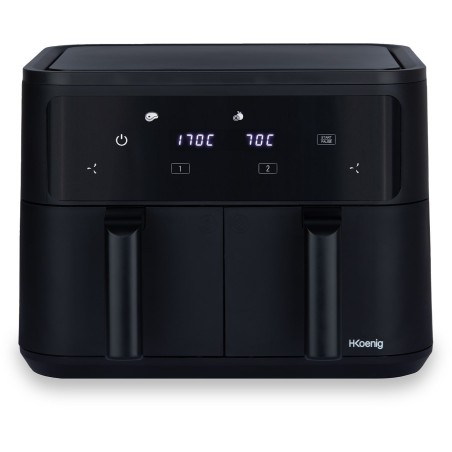 Friteuse sans huile HKoeNIG - FRY900 - Capacité 9L - Double cuve 4,5L