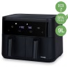Friteuse sans huile HKoeNIG - FRY900 - Capacité 9L - Double cuve 4,5L Friteuse sans huile HKoeNIG - FRY900 - Capacité 9L - Double cuve 4,5L
