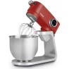 Robot pâtissier - HKoeNIG - KM124 - 5L - 8 vitesses - Rouge mat et ar