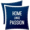 Lot de 2 taies d'oreiller - HOME LINGE PASSION - HP72092 - Microfibre
