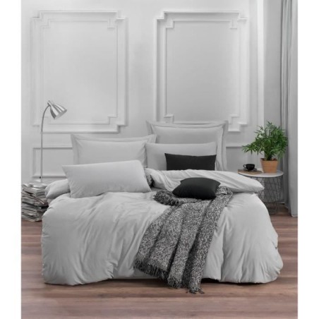 Parure de lit - 1 housse de couette 220 x 240 cm + 2 taies d'oreiller